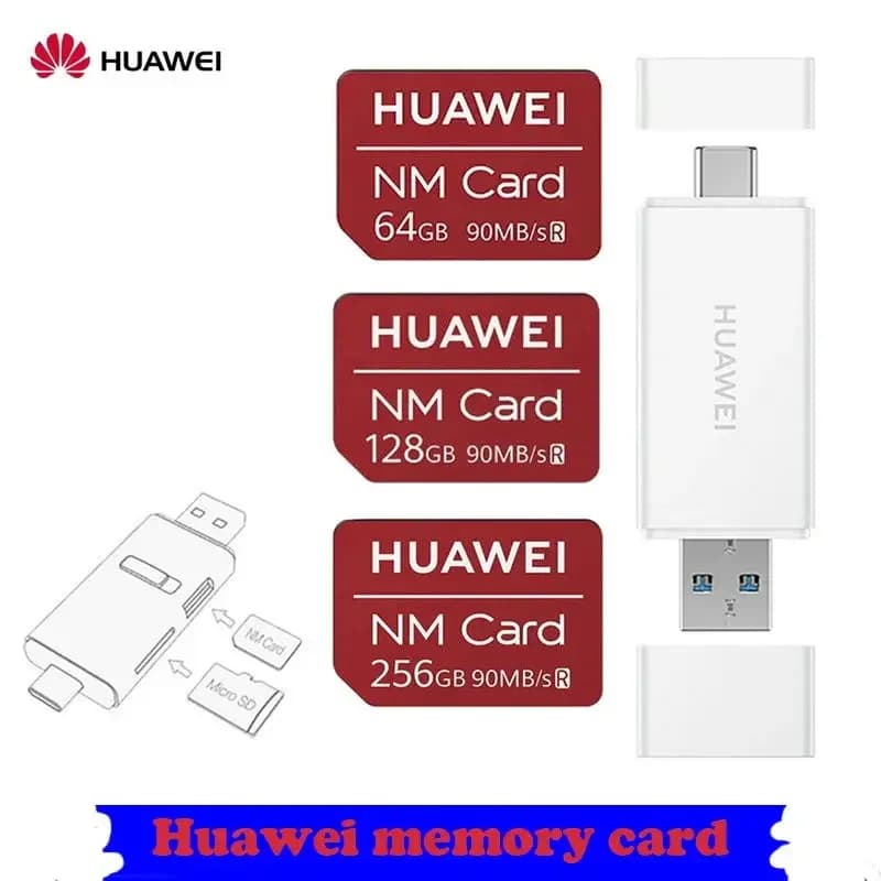 99 nuovo, nessuna scatola al dettaglio, lettore di schede Huawei TF HuaWei P40mate20/30/40Pro combinazione Huawei NM scheda di memoria SD scheda di archiviazione originale