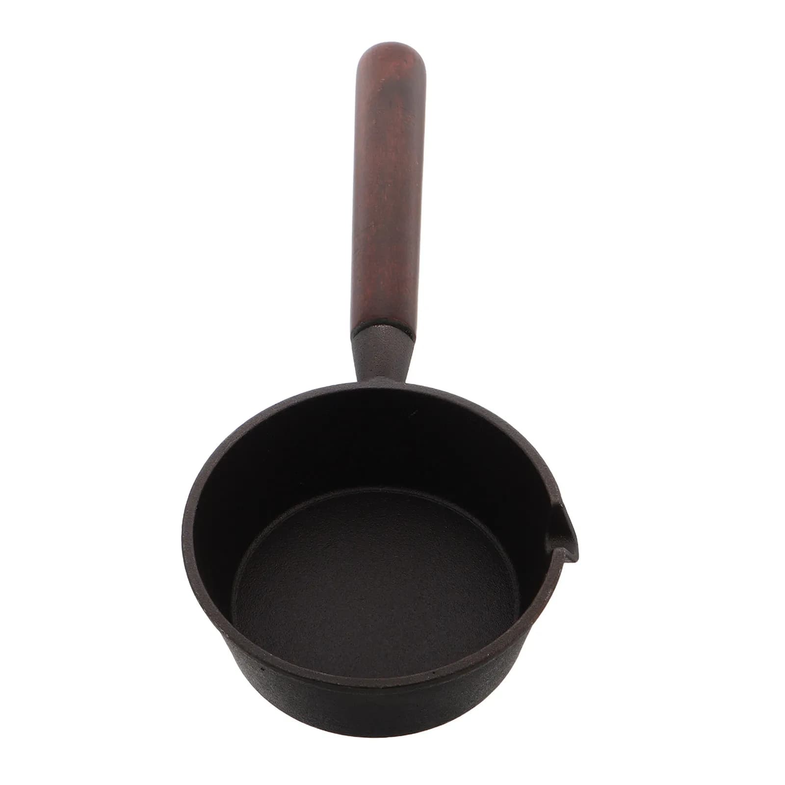 Mini Padella in Ghisa per Olio, Piccola Padella per Uova con Fondo Piatto, Manico Resistente al Calore per Cucina, Hotel, Ristorante, Burro