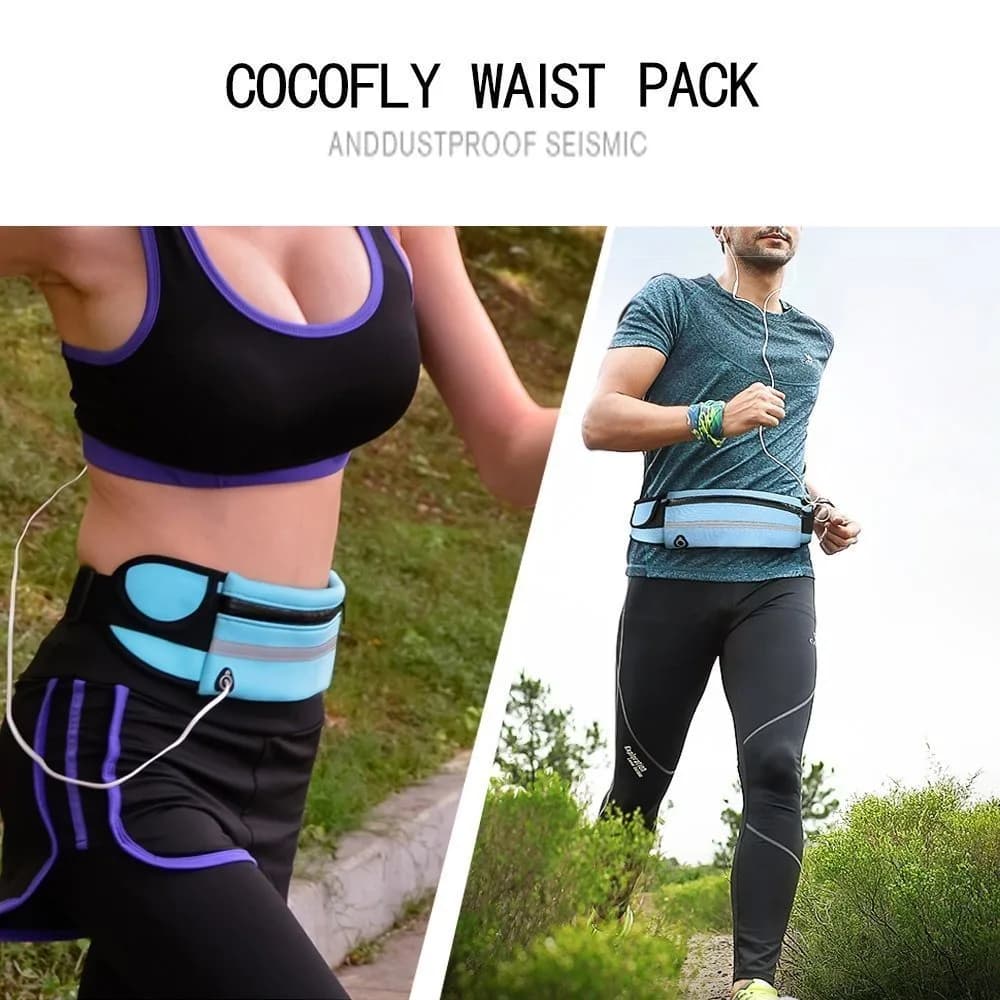 Borsa Sportiva Portatile Antifurto per Corsa, Mini Marsupio Aderente per Fitness, Marsupio da Corsa, Marsupio Porta Cellulare