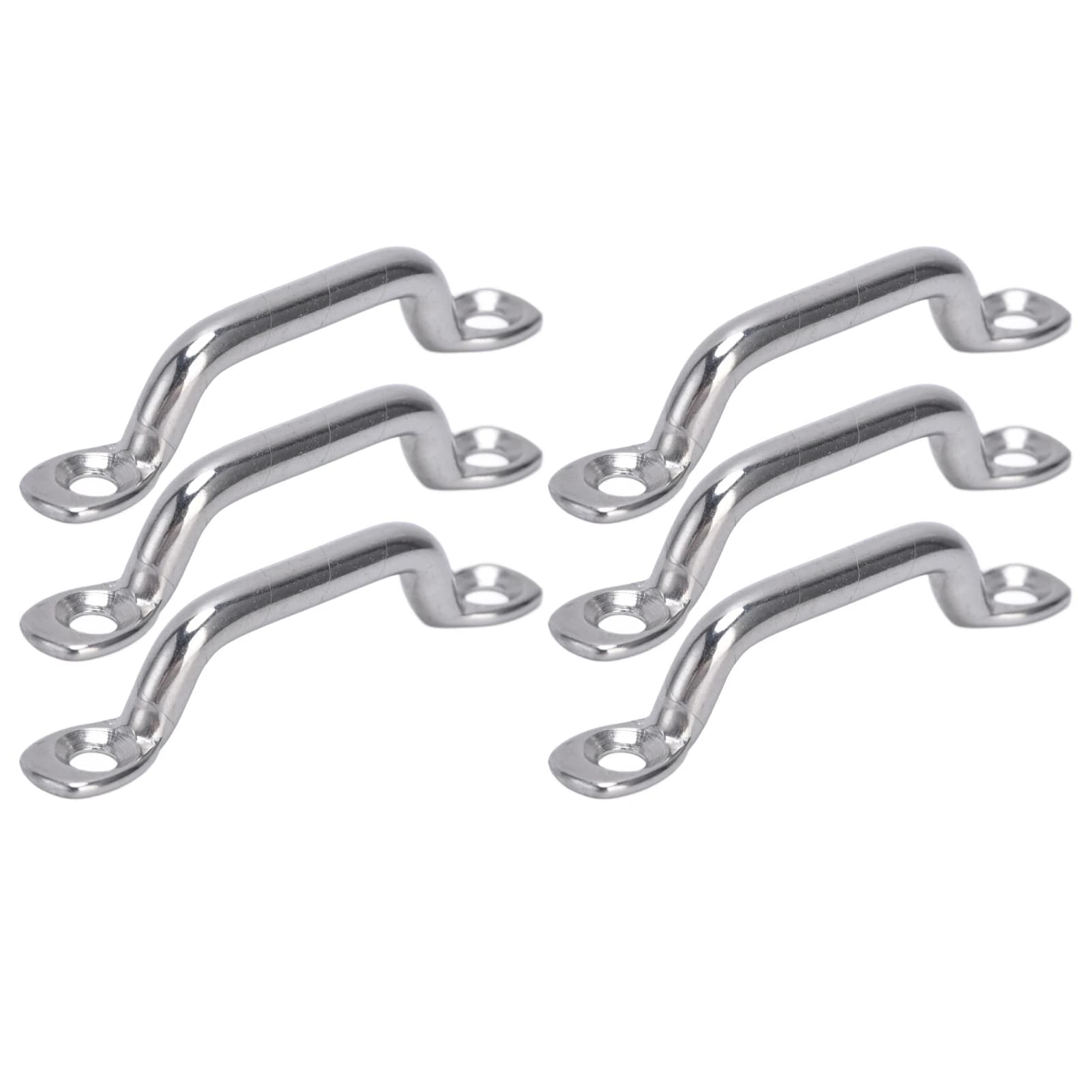 10 pz Boat Top Pad Eye Deck Loop Tie Imbottiture Kit in acciaio inossidabile 316 per il fissaggio Top Boat Pad Eye Strap Pad Eye Top Pad Eye Pad Eye