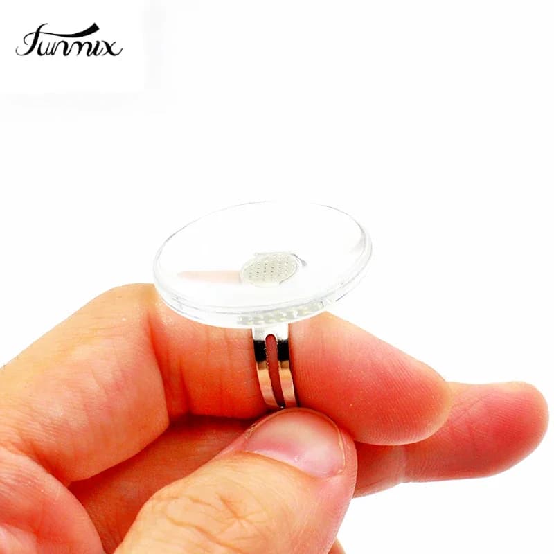 New Pro Glass Crystal ring finger extension eyelashes individual glue support for eyelash support for Pallet