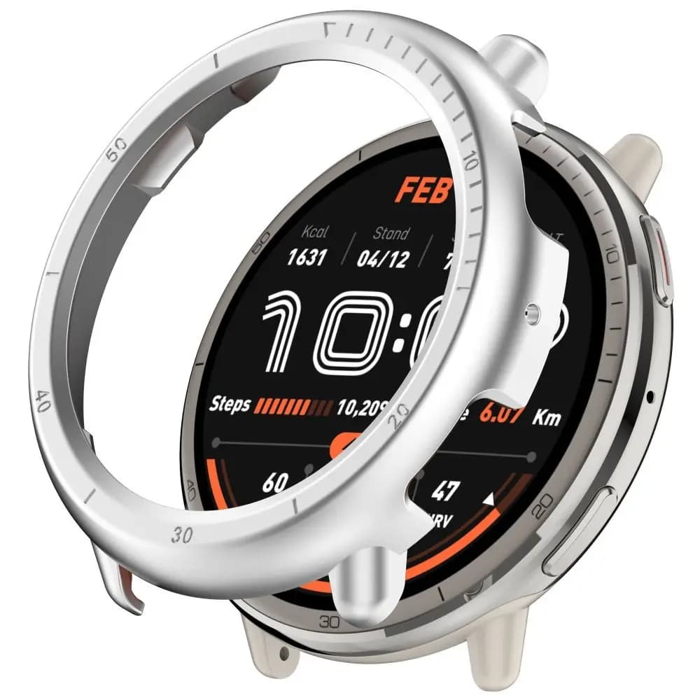 Nuovo PC Custodia protettiva cava Paraurti Custodia rigida per orologio Cornice per schermo antigraffio per Amazfit Active 2 Smart Watch Accessori