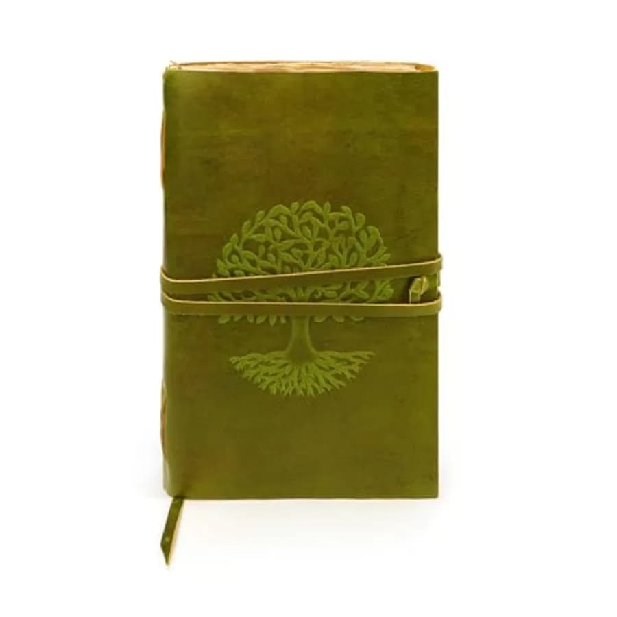 Tree Of Life Leather Journal for Women and Men, Handcrafted Leather Journal for Writing Womens, Sketchbook, Travel Diary with U