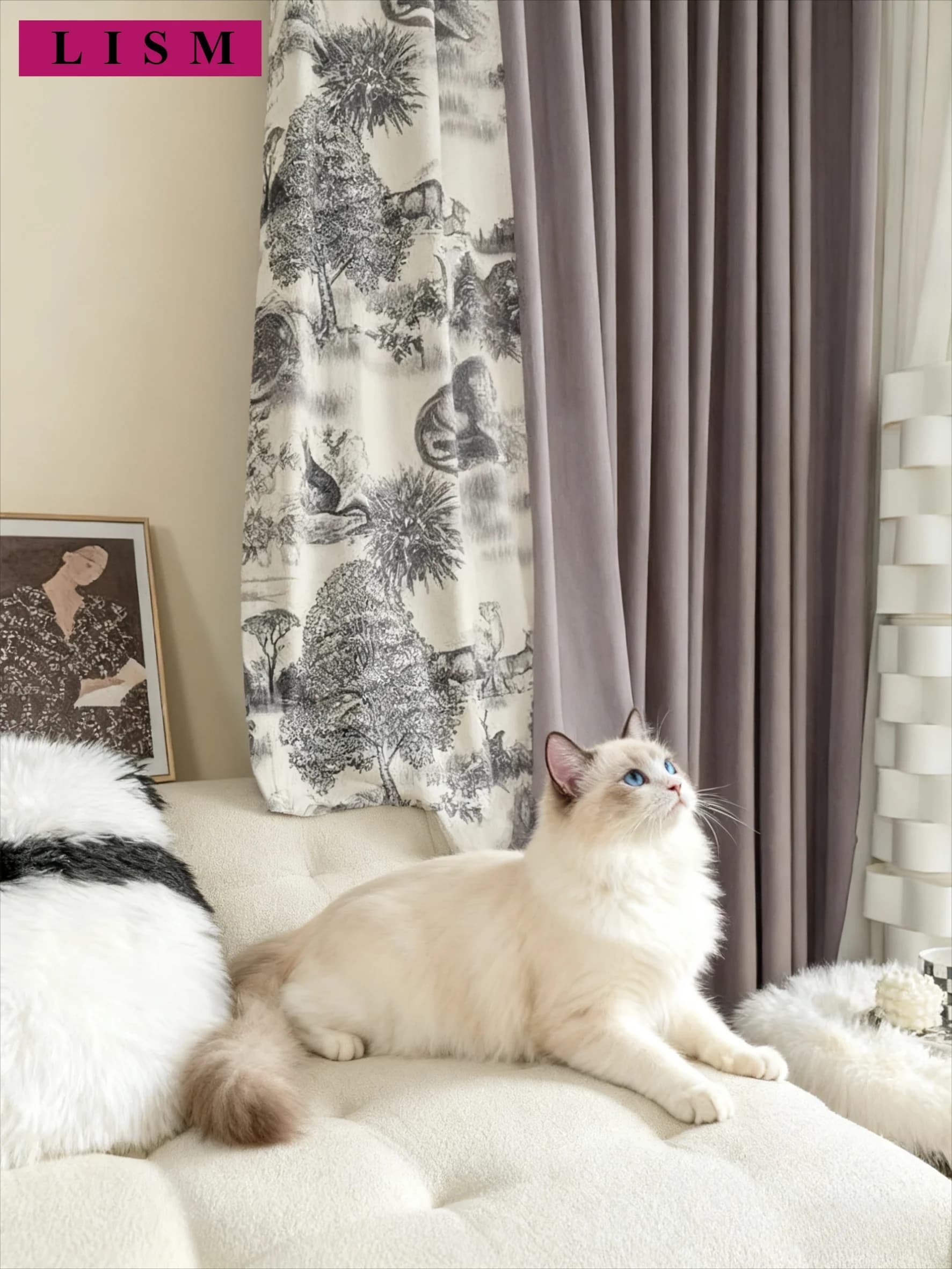 Tenda in tessuto jacquard con giunture in velluto viola romantico francese per soggiorno e camera da letto Tessuto di lusso personalizzato oscurante addensato