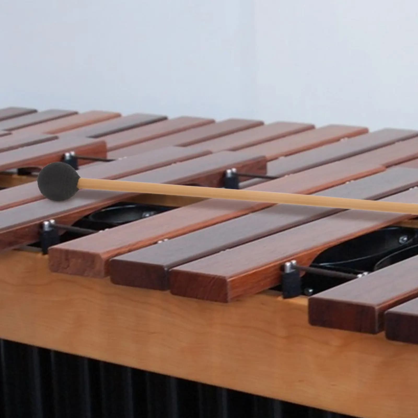1 Paio di Bacchette per Marimba e Xilofono con Impugnatura in Plastica Morbida, Bacchette per Percussioni, Battitori per Glockenspiel, Bacchette Leggere
