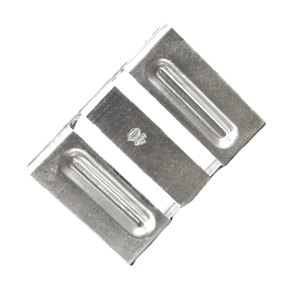 AA98 20PCS Pannello fotovoltaico Drenaggio Fibbia Piastra fotovoltaica Pannello solare Clip di scarico dell'acqua per il drenaggio del pannello solare 40mm