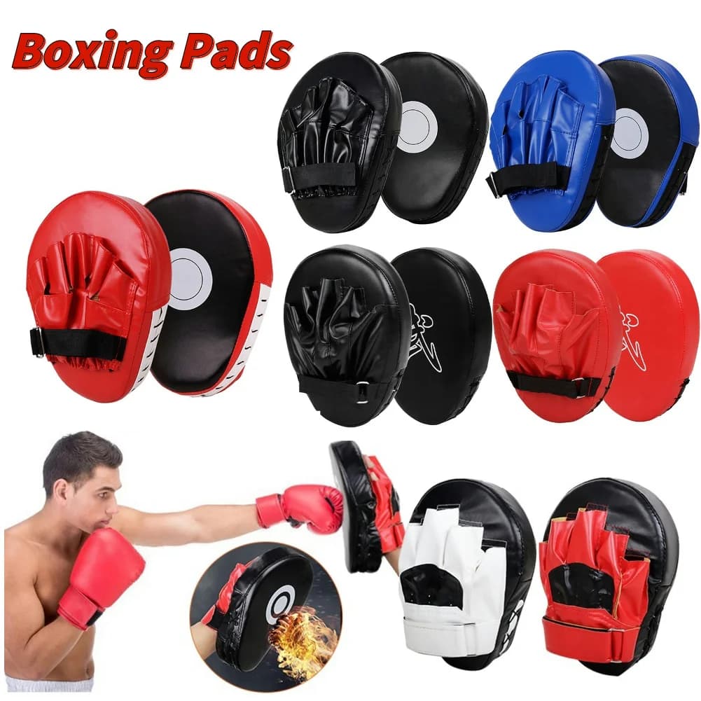Curved boxing cap Leather boxing cap PU Wear resistant boxing bag Taekwondo Hand-grip Sports training equipment