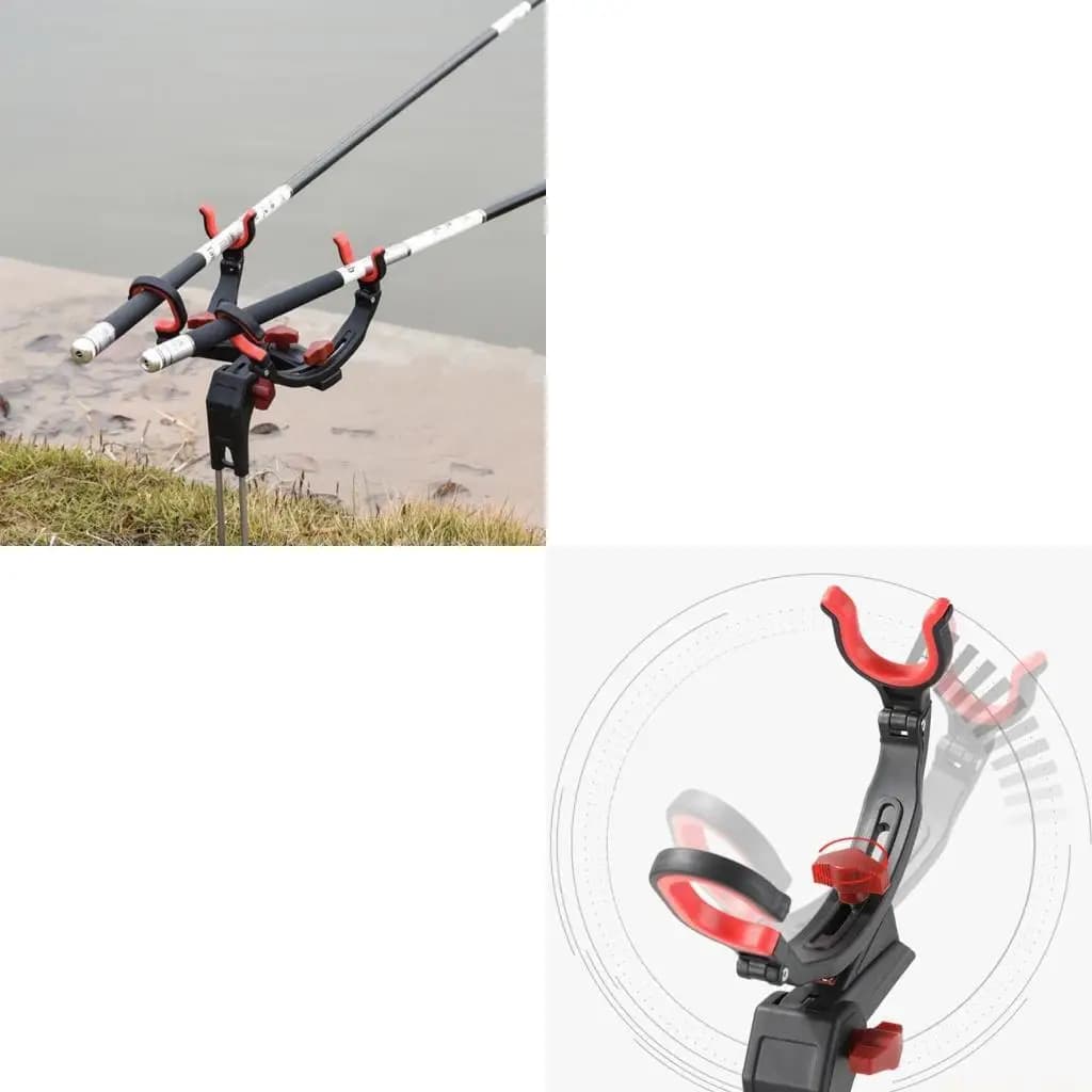 31BE Supporto per canna da pesca aggiornato Staffa Supporto per canna da pesca a per pesca in