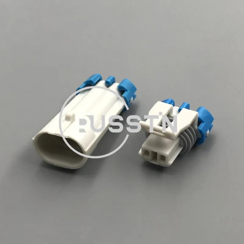 1 Set presa per connettore elettrico automatico con tappo a farfalla sigillato a 2 fori per Auto 12162343 12052644