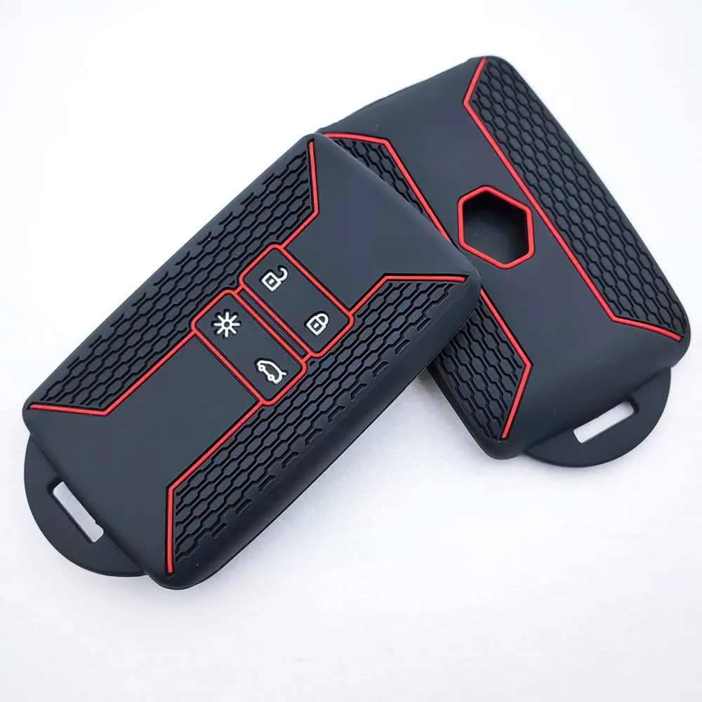 Custodia protettiva per chiave auto in silicone per Renault Captur Megane Talisman Espace Clio Zoe Koleos Scenic 4 Arkana Dacia Sandero Card