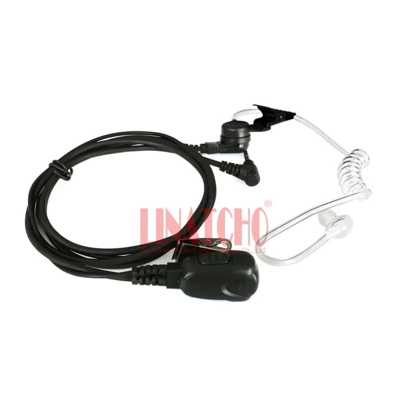 Tubo dell'aria 3.5MM Auricolare per Walkie Talkie PTT MIC Altoparlante Auricolare VX-1R VX-2R VX-3R VX-10 FT-60R VX 18 VX-150 VX-160 Radio