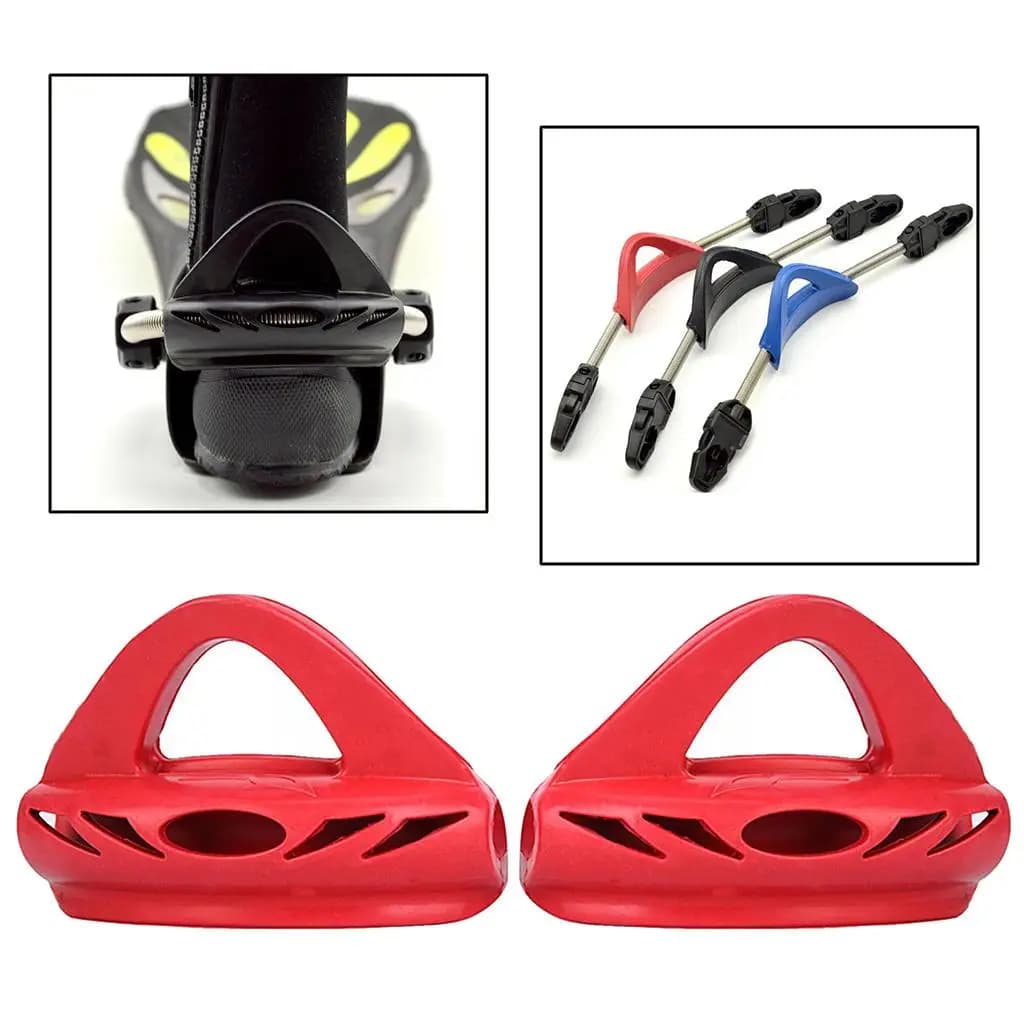 Swim and snorkeling fin spring straps, with excavated handle, comfortable for swimming shoes and diving accessories