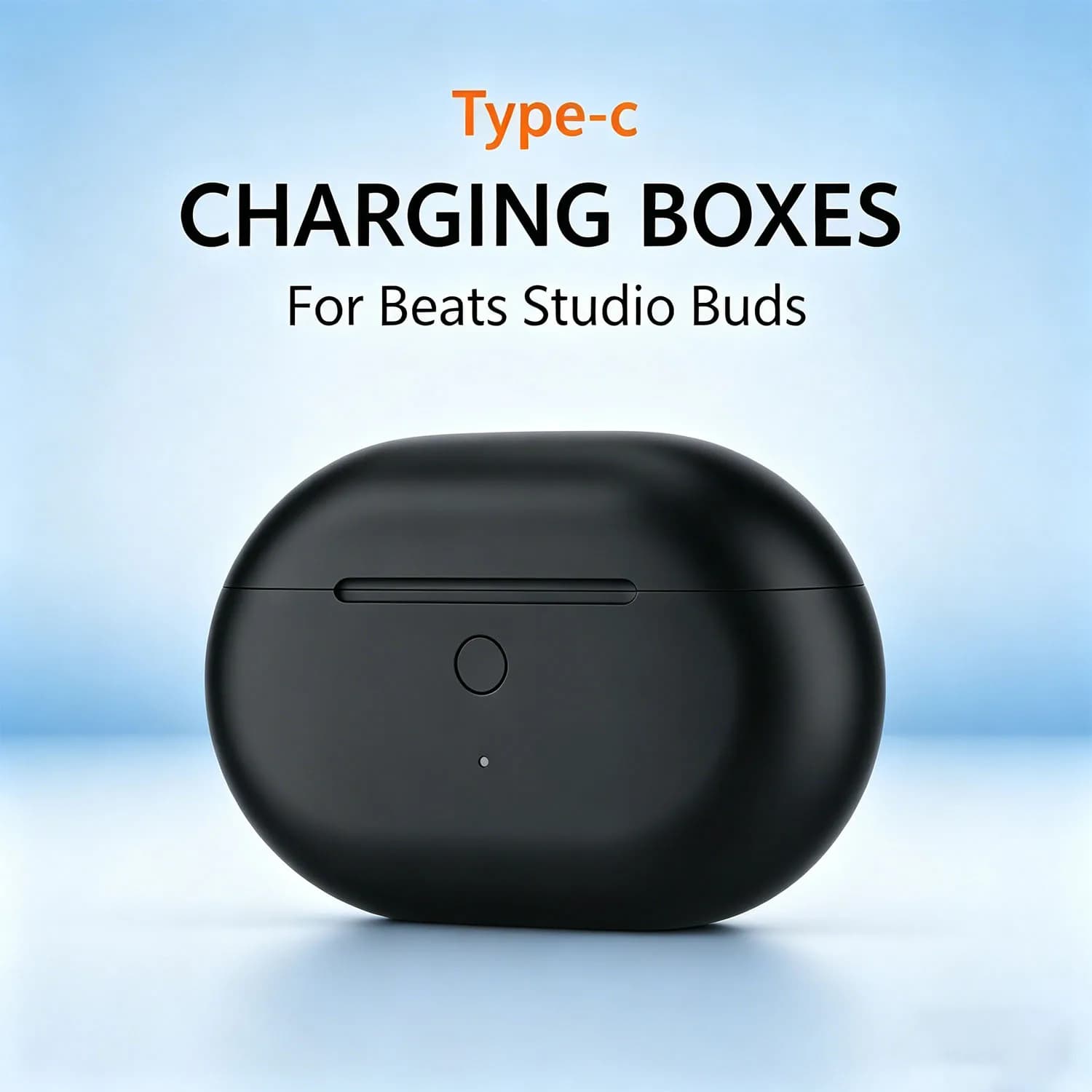 660mAh Charging Case for Beats Studio Buds+ Wireless Earbuds, Type-c Portable Wireless Earbuds Charging Box Case Carrying Bag
