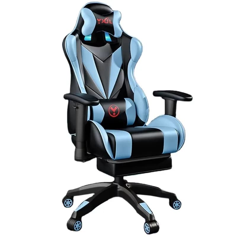 High Quality Ergonomic Headrest Adjustable PU Leather Computer Armrest Gaming Chair