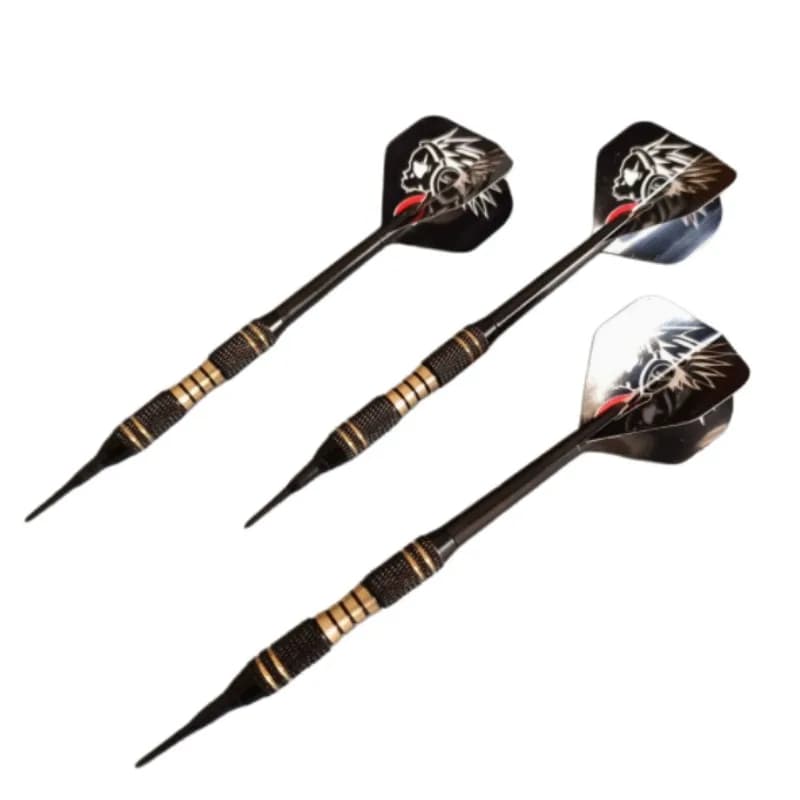 3Pcs Soft Tip Darts Set Safe Soft Dart Tips Professional Replacement Dart Flights For Indoor Leisure Dartboard Game Sports Acces