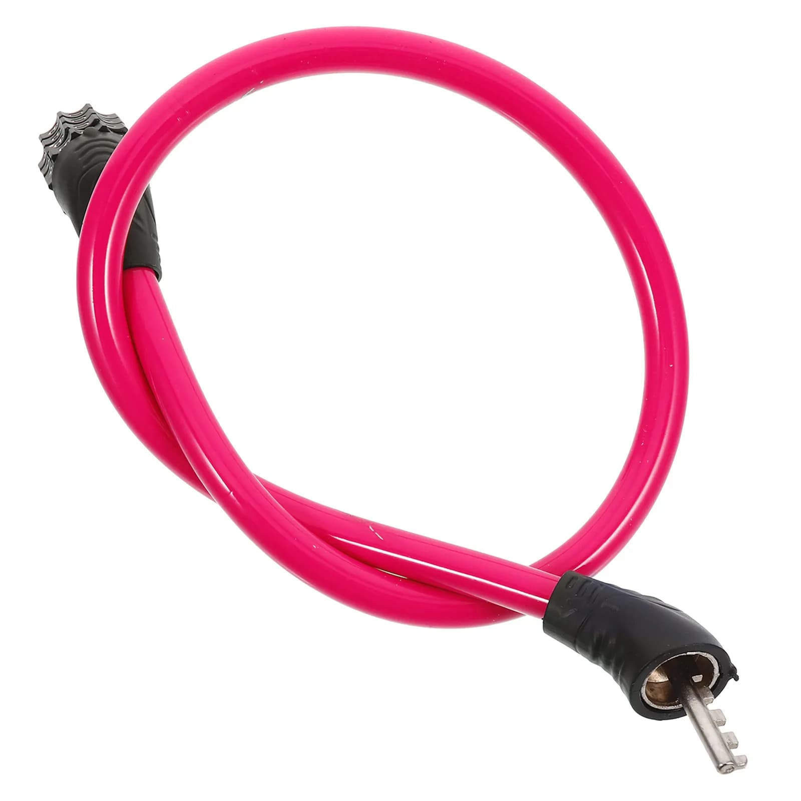 Lucchetto a Catena per Bicicletta in Acciaio e ABS, Robusto Antifurto Portatile per Borse da Bici, Cavo di Sicurezza per Ciclismo all'Aperto