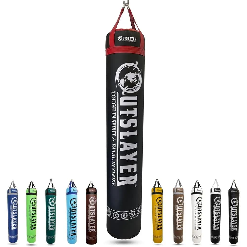Sacco da Boxe Resistente da 180 cm per Muay Thai - 59 kg - Prodotto negli USA - Ideale per MMA, Boxe e Allenamento