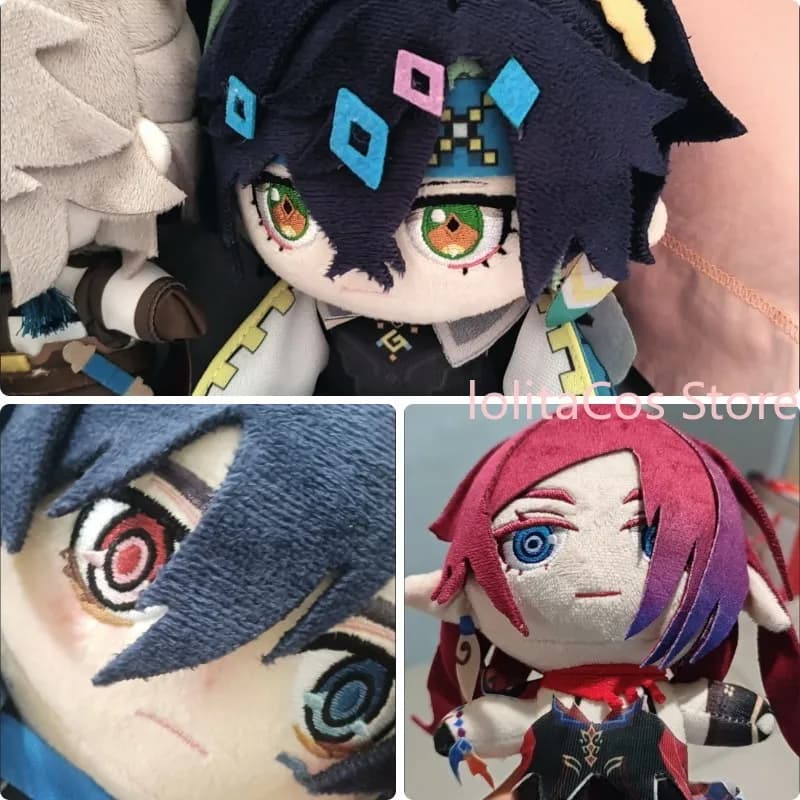 20cm Genshin Impact Kinich Citlali Chasca Ororon Kawaii Plush Doll Anime Stuffed Dress Up Toys Cotton Figure Birthday Gift Xmas