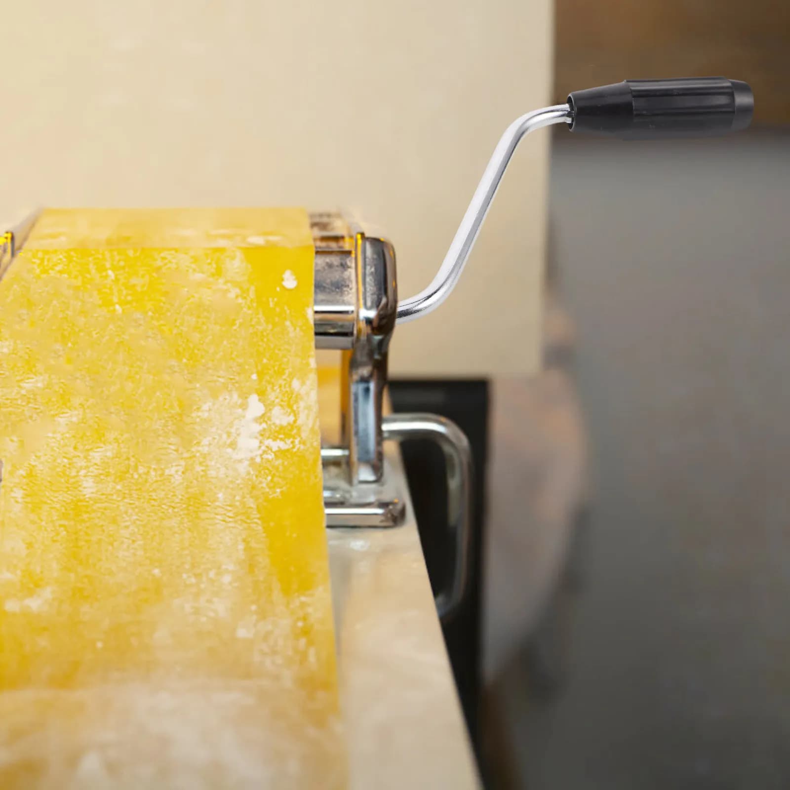 Manovella di Ricambio in Acciaio Inossidabile per Macchina Manuale per Pasta, Pressa per Noodle, per Stendere l'Impasto Senza Sforzo, Robusta