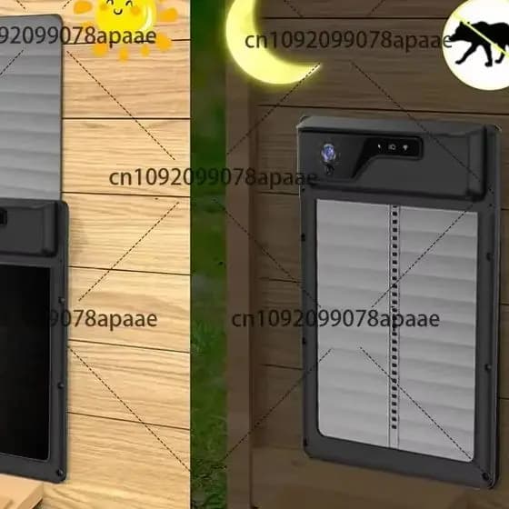 Porta Automatica per Pollaio a Energia Solare con Timer, Impermeabile IP65, con Telecamera e Controllo tramite App per Fattorie e Industrie