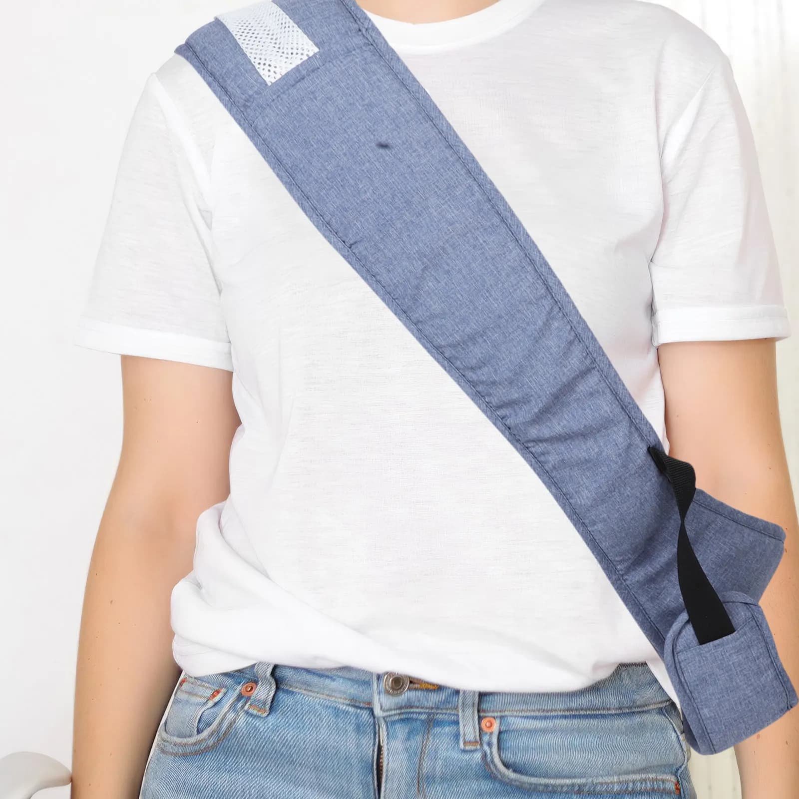 Baby Carrier Newborn Toddler Adjustable Hands-Free Breathable Sling Multiple Carry Positions Outdoor Daily Use Infant Carrier
