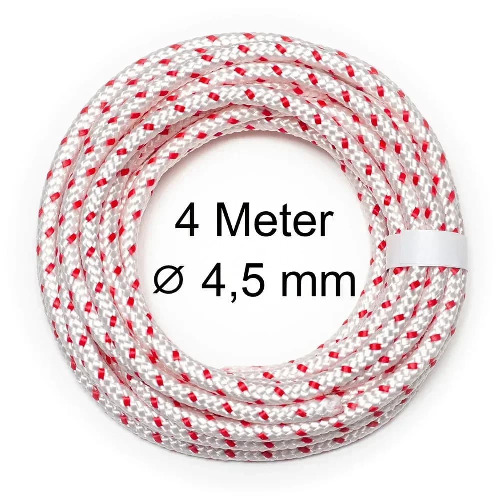 4mX 4.5mm Starter Rope Chainsaw Construction For Honda Rope Starter Durable Lawn Mowers Parts Accessories garden power tools