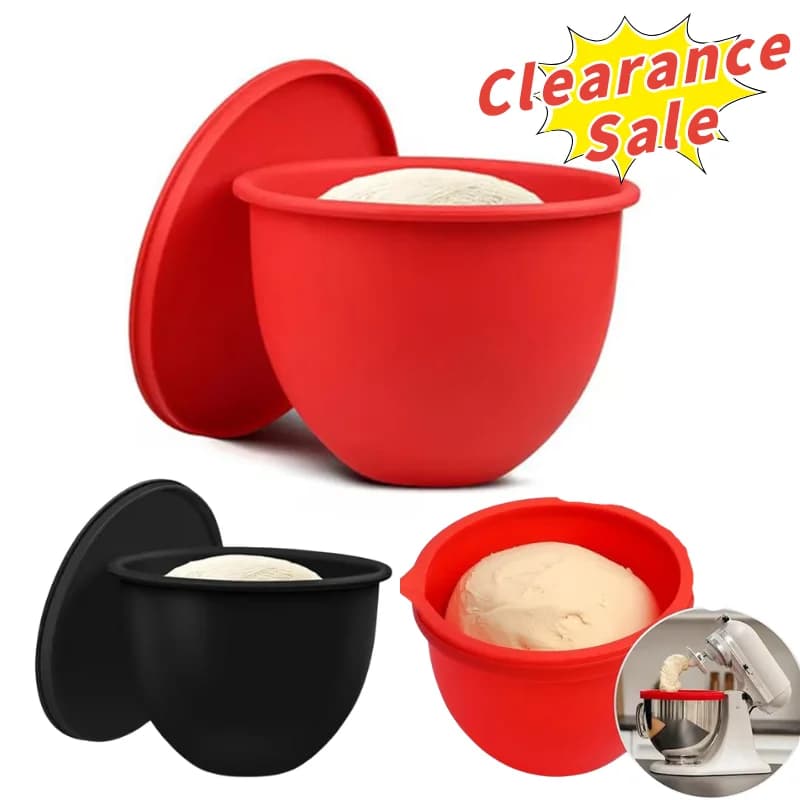 1 Pezzo Tappetino in Silicone Rosso e Nero per Frullatori da Cucina, Antiscivolo, Universale, Resistente al Calore, Accessorio in Offerta