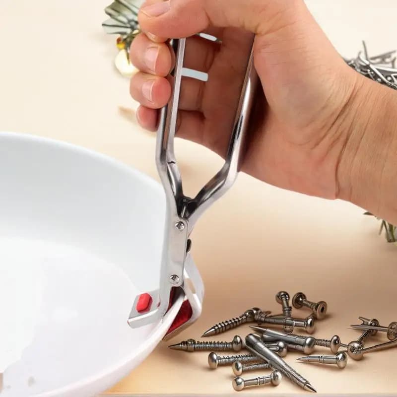 Ergonomic Bowl Gripper, Anti-Scald Hot Dish Plate Clip, Carry Handle for Ovens, Air Fryers and Steamers
