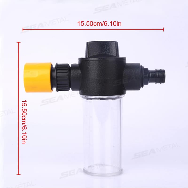 SEAMETAL Foam Lance Snow Sprayer Pot High Pressure Car Washer Gun Soap Foamer Wash Watering Sprinkler for Car Home Cleaning Tool