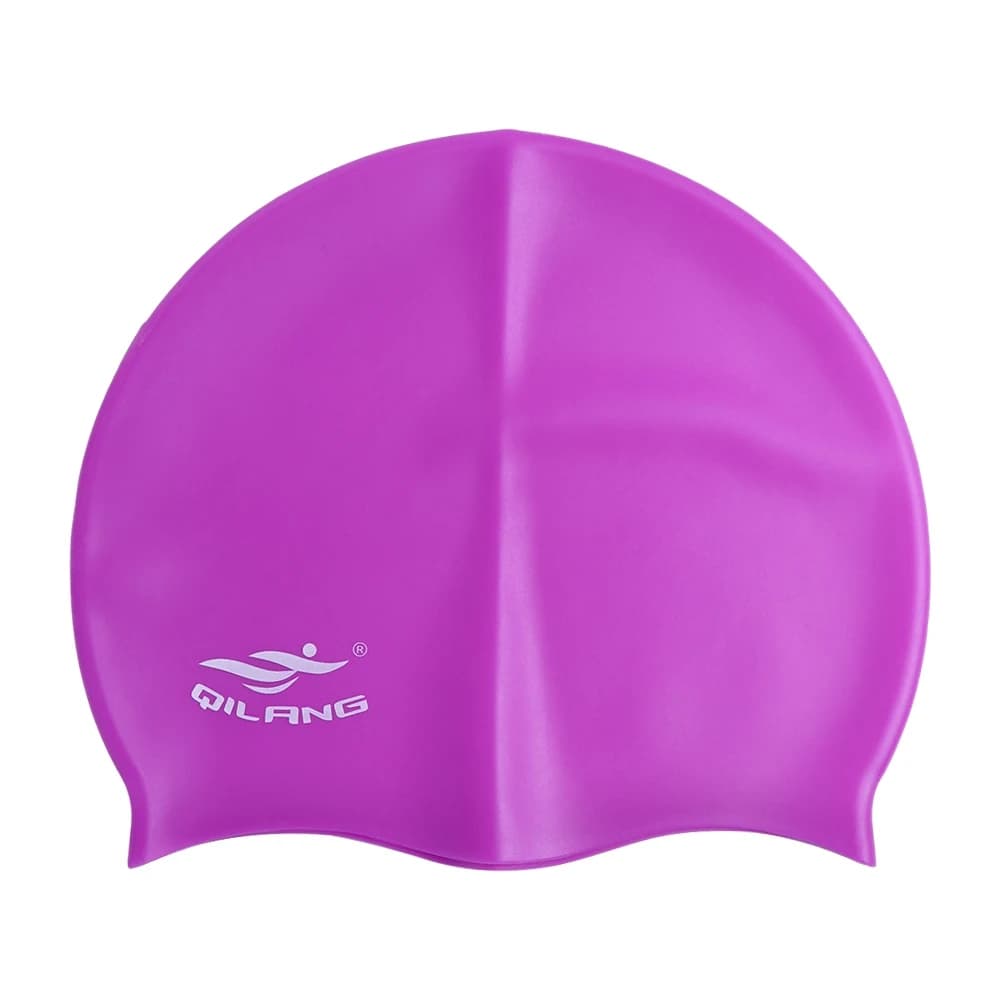 Wear-resistant Swim Pool Silicone Flexible Swim Cap Plus Size Long Hair Swim Pool Hat Swimming Cap Swimming Hat Bathing Cap