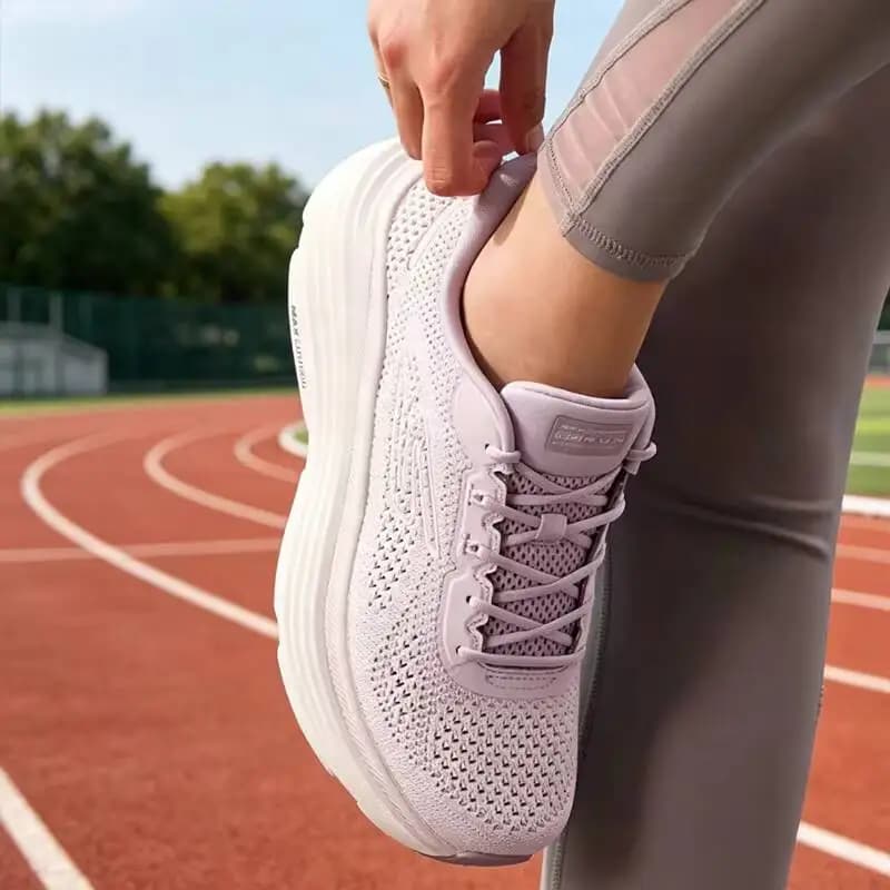 Scarpe da corsa Skechers da donna, sneakers sportive leggere, antiscivolo, traspiranti, di media altezza, 129478-LAV sport