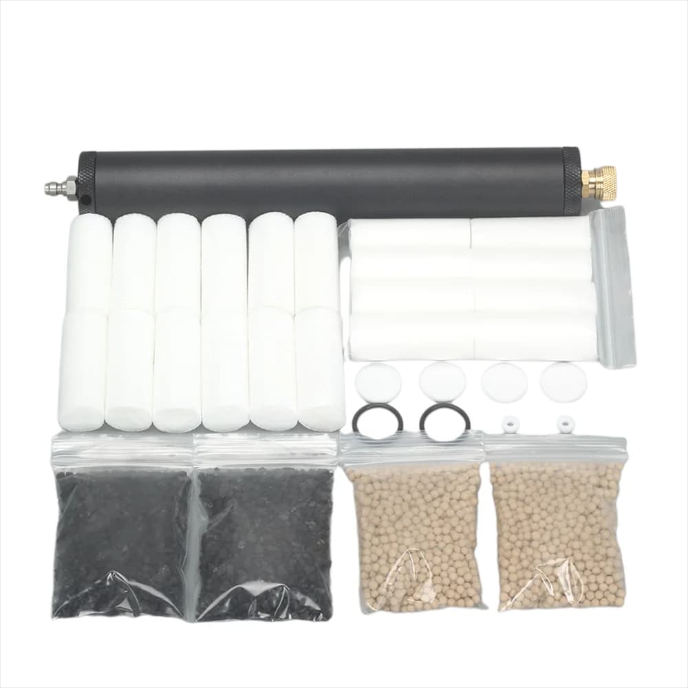 High-pressure dive separator with water filter oil filtration at 3 stages 4500Psi 300Bar