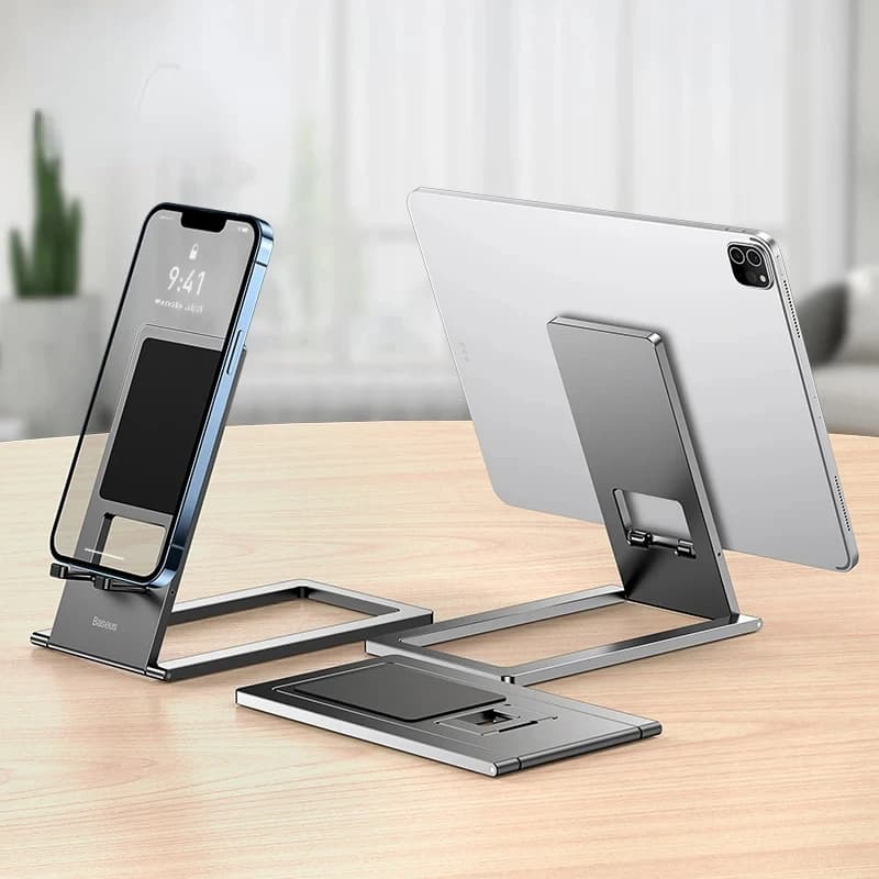 Desktop Pro Supporto per notebook pieghevole Supporto massimo Desktop Tablet in metallo Pro Supporto per iPad iPhone 2020 per supporto per laptop 2021 14 Aieach