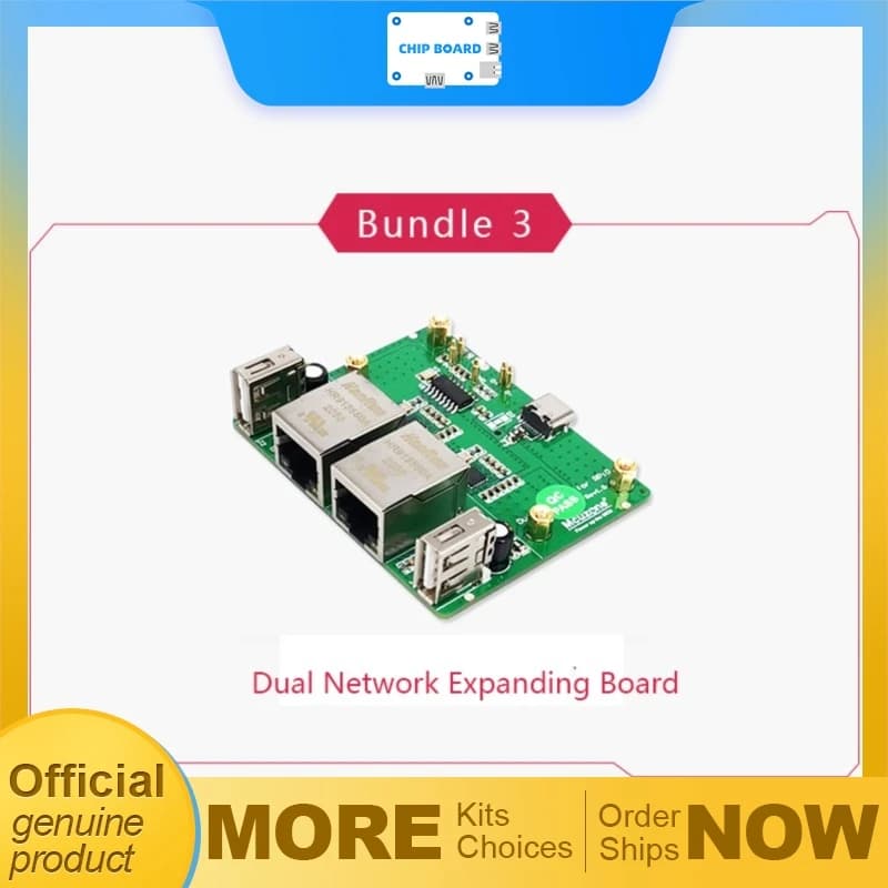 Raspberry Pi Zero W and WH expansion card with Ethernet, USB interface, 4G communication module and durable protection