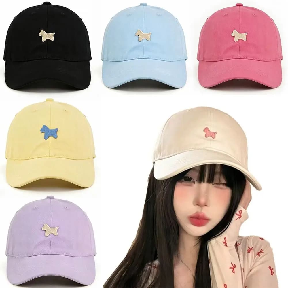 Fashion Breathable Embroidery Pony Baseball Caps Vintage Hiphop Sunscreen Hats Adjustable Snapback Cap Outdoor Sports