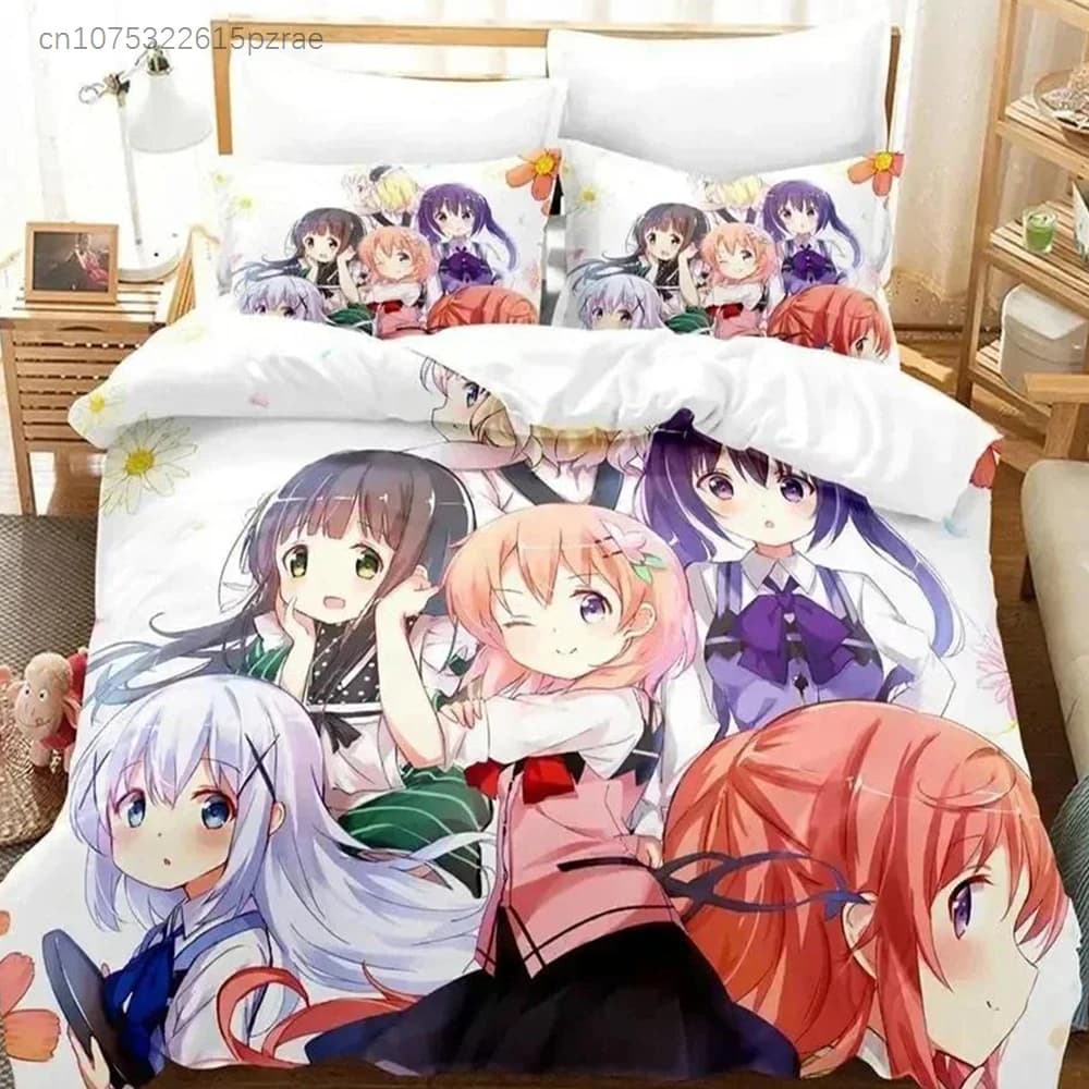 Is The Order A Rabbit Bedding Set Single Twin Printed Bed Set With Pillowcase Duvet Cover Soft Queen King Size Bedclothes Home
