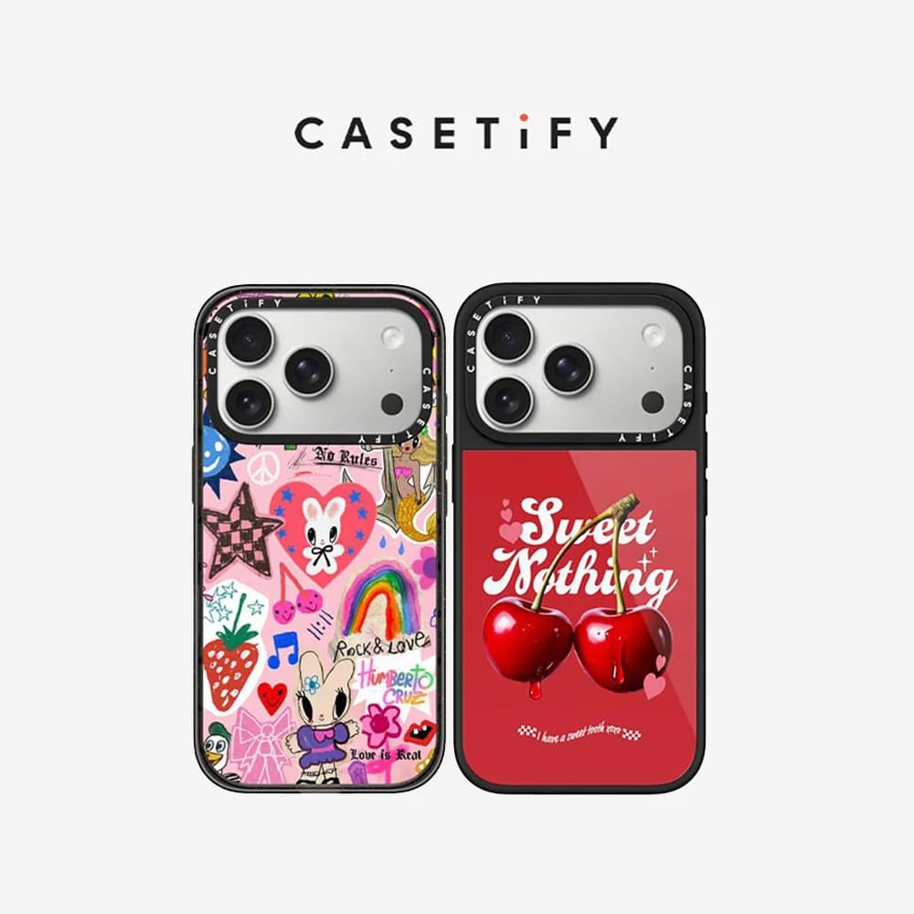 CASETiFY Love Is Real · Sweet Whispers Magnetic Drop-proof Case for iPhone 13 14 15 16 17 Pro Max Air Plus Protect Cover