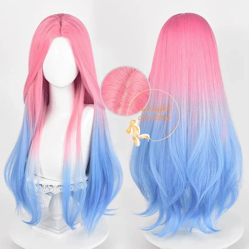 Alien Stage Mizi Till Ivan Luka Sua Hyuna Heat Resiatant Synthetic Hair Men Women Anime Cosplay Wigs + Wig Cap