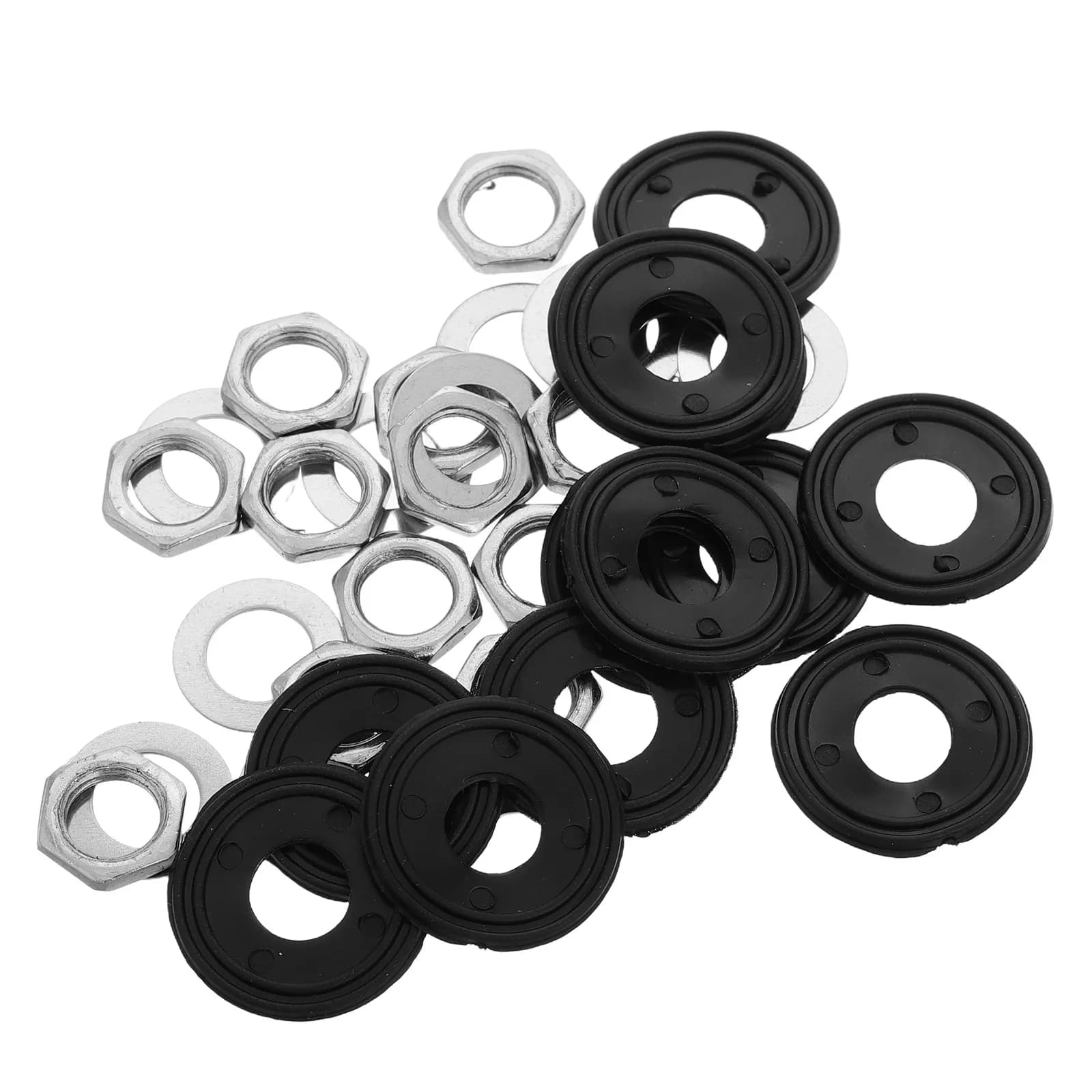 12 DIY Kit Set for Watches: Spare Parts, Washers, Dice, Rubber Rings, Quartz Clock Mechanism, Repair Accessories Set