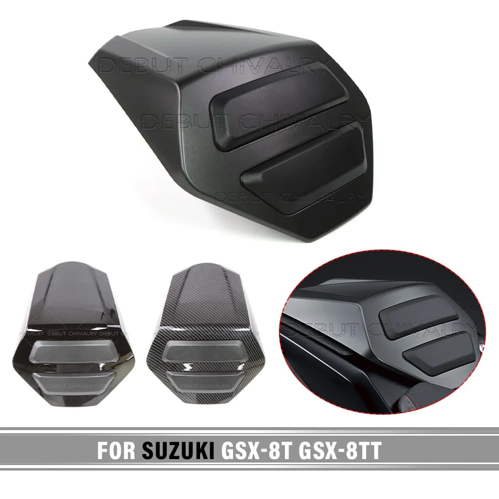 Motorcycle Rear Pillion Fit FOR SUZUKI GSX-8T GSX-8TT GSX 8T Gsx 8TT Rear Hump Passenger Back Seat Cowl Fairing Cover Solo Seat