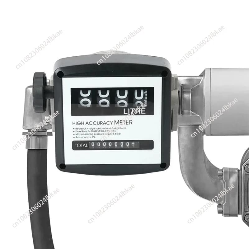 4 Misuratore di portata digitale dell'olio combustibile 20-120 l/min per display del contatore del sensore di flusso dell'olio combustibile diesel