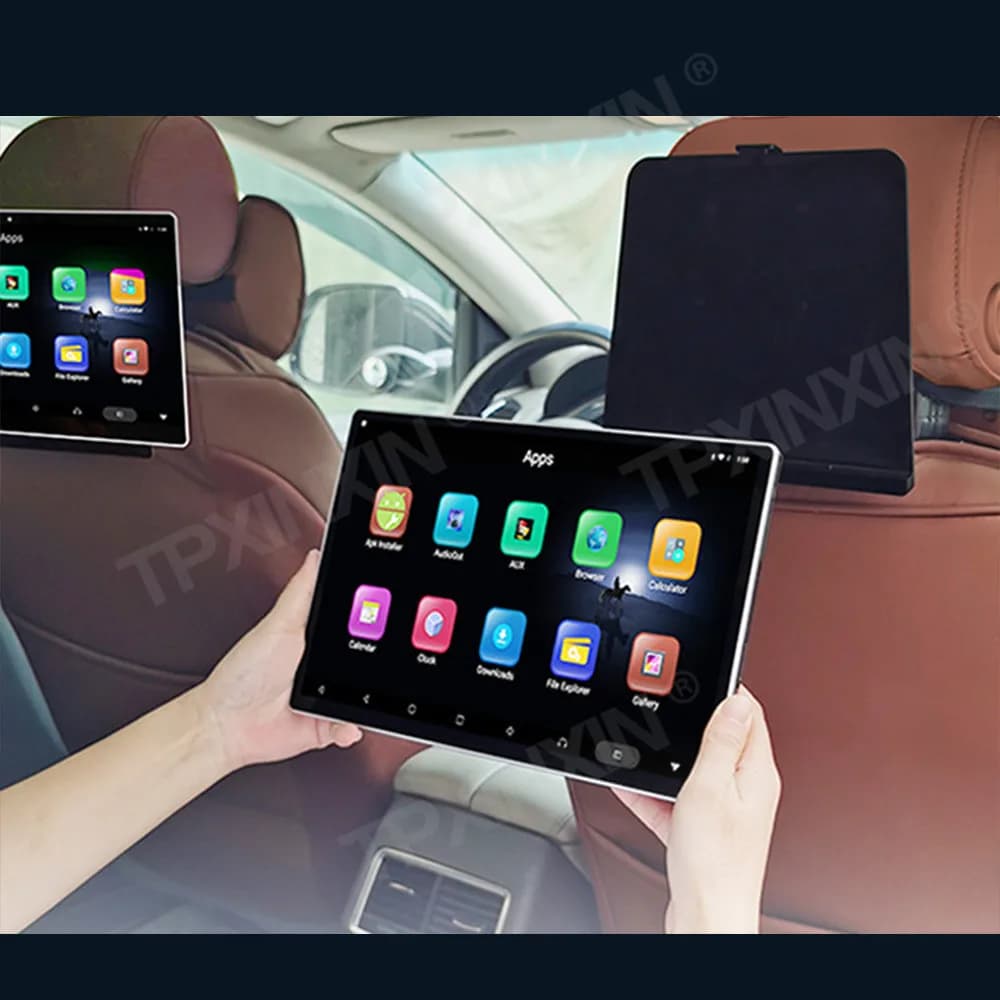 11.6 Inch Universal Android Headrest Display Monitor Touch Screen 4K HD Car Multimedia Entertainment Passenger Seat