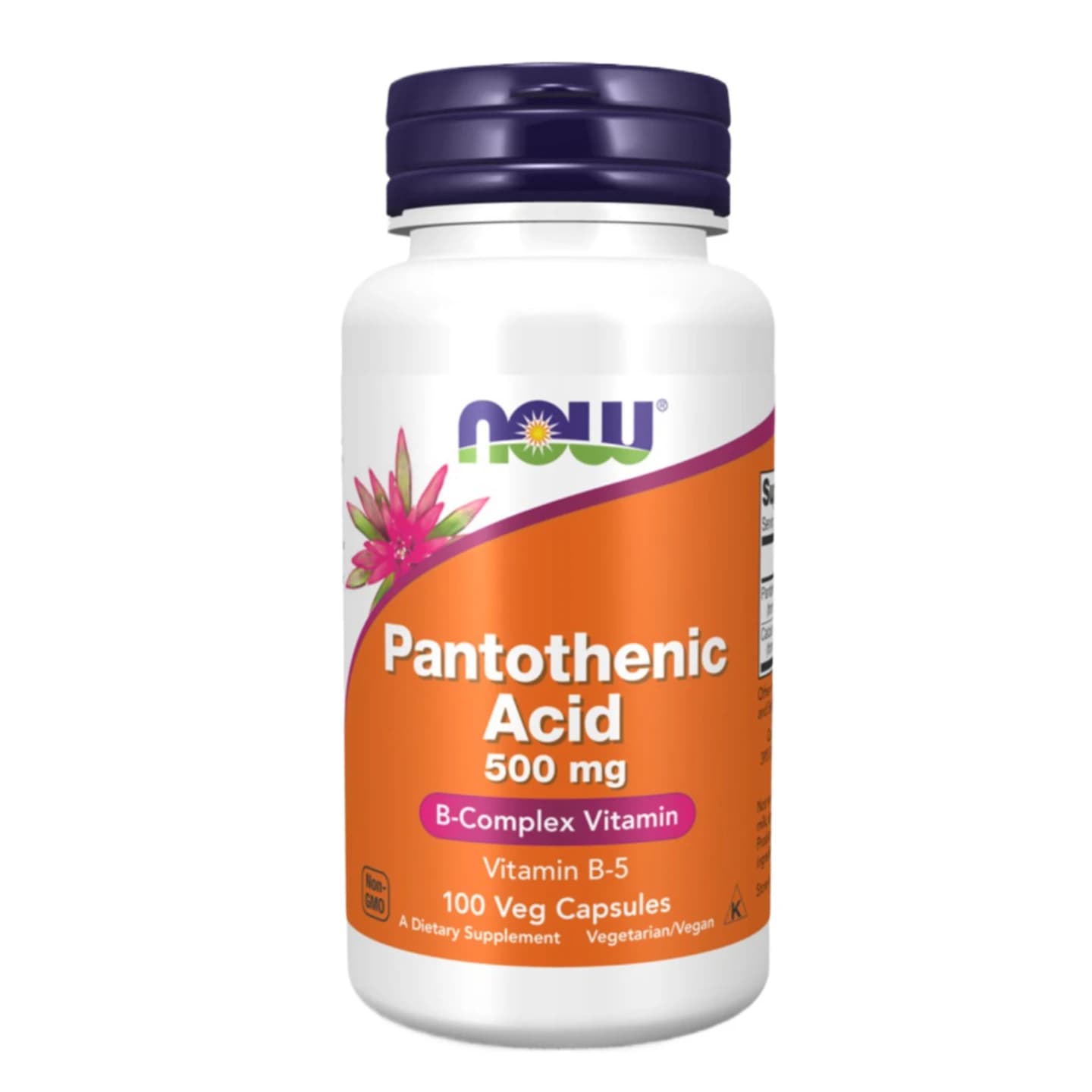 Pure original ingredient pure pantothenic acid, vitamin B5, calcium suplement