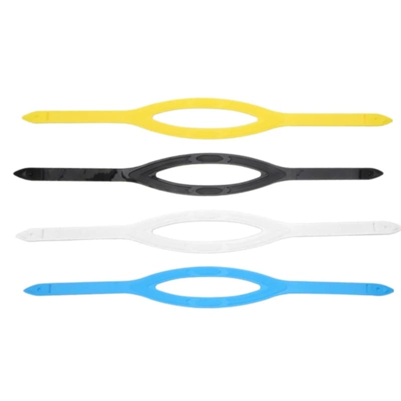Cinturino elastico in silicone per maschera da apnea per snorkeling adatto alla maggior parte delle marche facile e K1YF