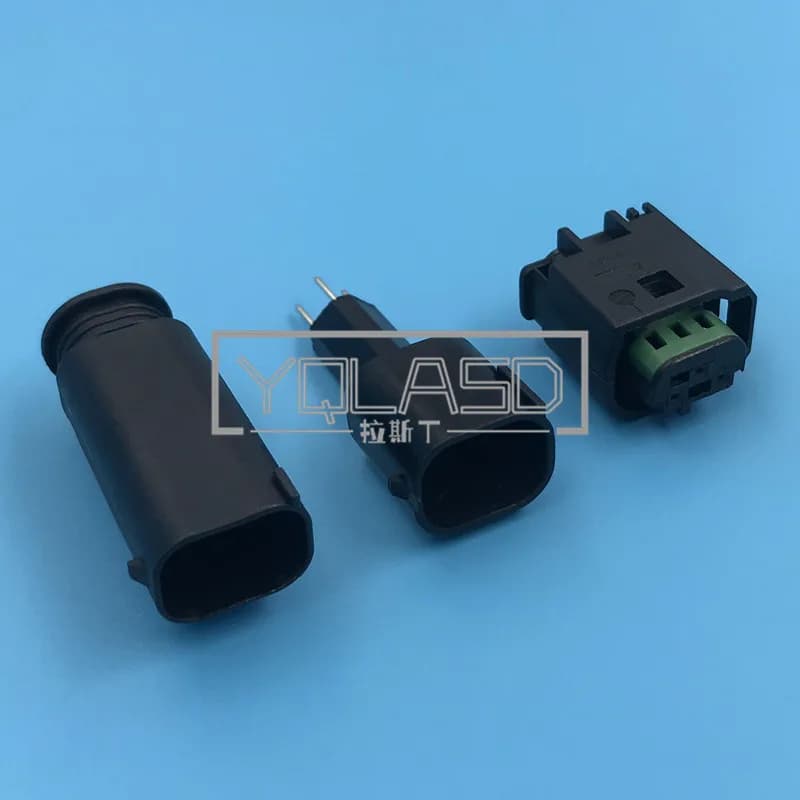 1 Set 3 vie 1-967642-1 968402-1 1-967167-6 presa automatica AC assemblaggio connettore cavo impermeabile per Benz BMW
