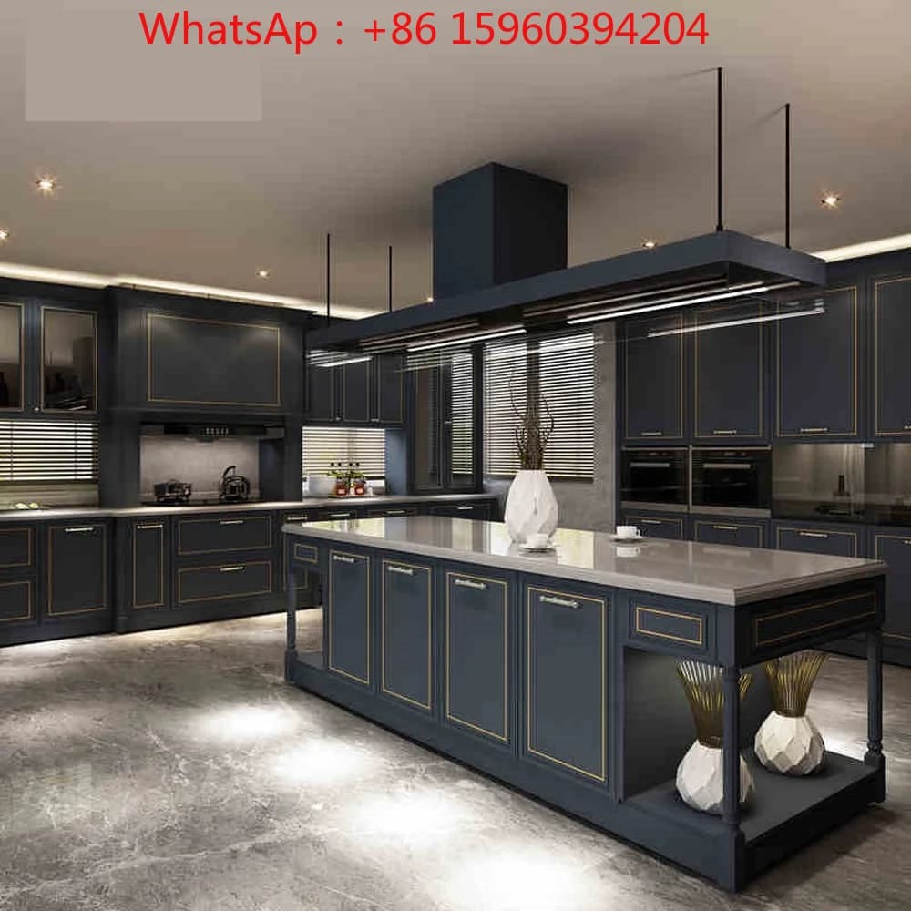CBMmart Armadi personalizzati Mobili da cucina Mobili da cucina moderni in legno massello