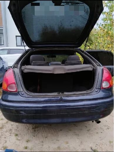 Ammortizzatori posteriori da 490 mm (2 pezzi) per Toyota Corolla E110 5 porte Liftback 1997-2002, supporti a molla a gas per portellone posteriore