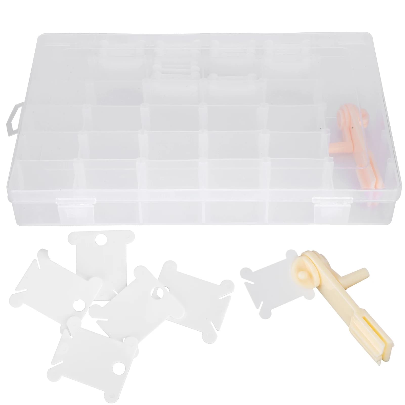 Stitch Winding Board Plastic Thread Winder Kit Plate DIY Sewing Accessories Stitch Winding Board Sewing Accessories