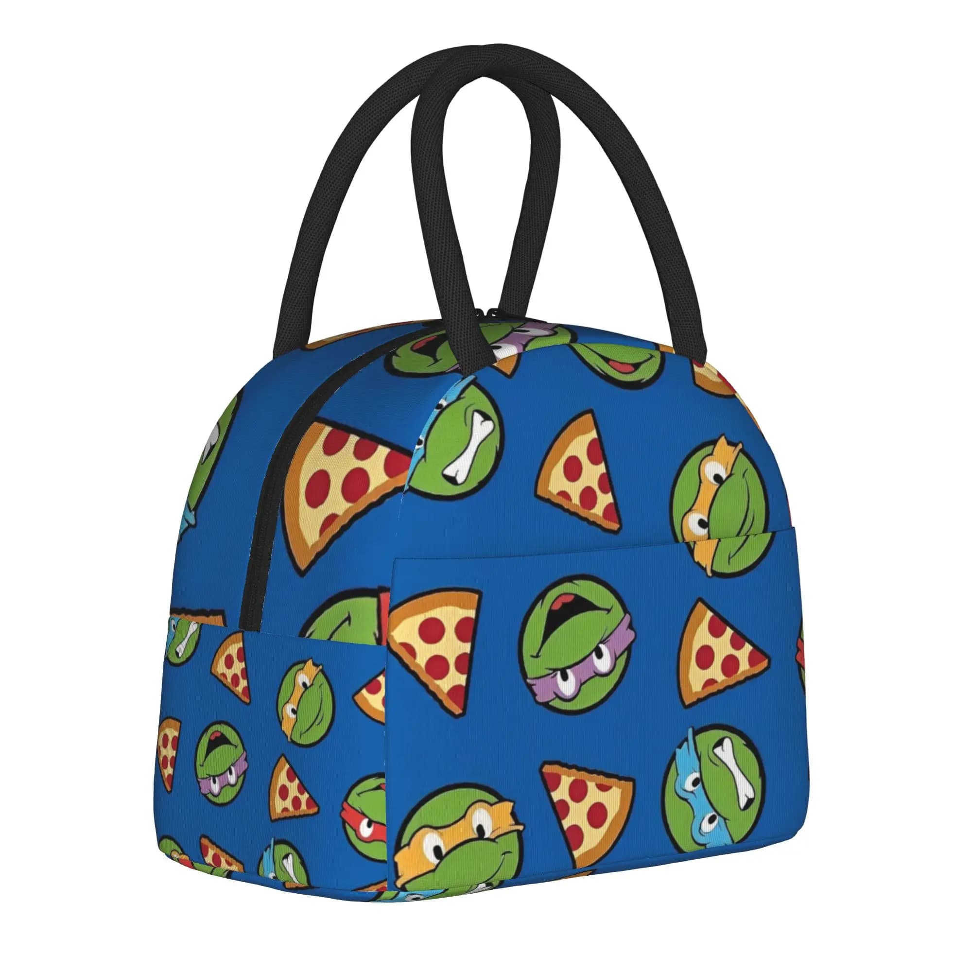 Teenage Mutant Ninja Turtles Pantter Borsa termica per il pranzo, contenitore per il pranzo, borsa termica, borsa per il pranzo, borsa per il pranzo da ufficio, borsa per il cibo all'aperto