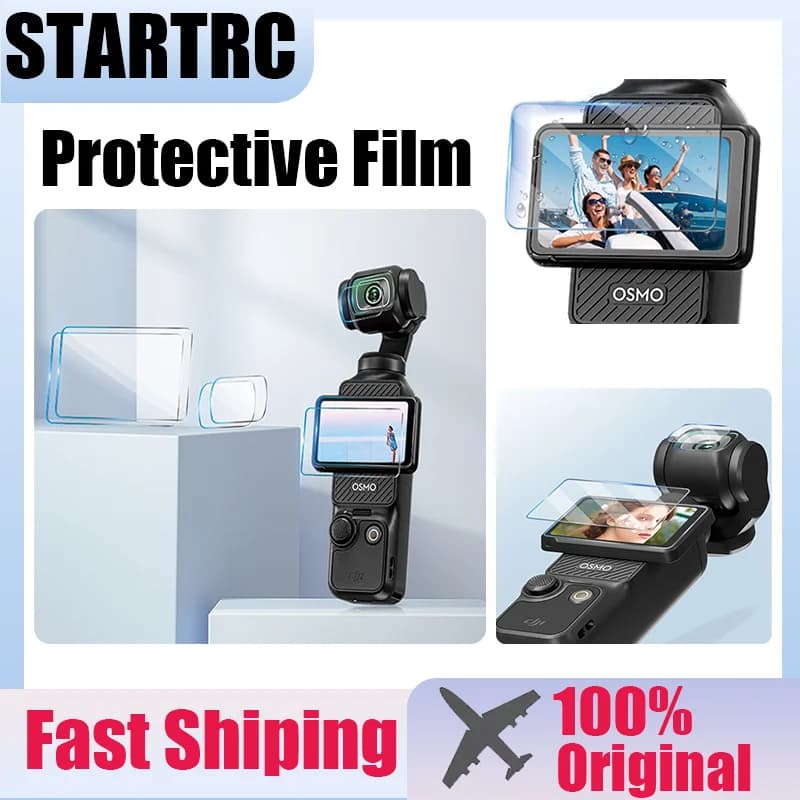 STARTRC Temperata Film For DJI Osmo Pocket 3 Objective HD AR Anti-reflective Screen Film Camera Accessories Film Protective Film